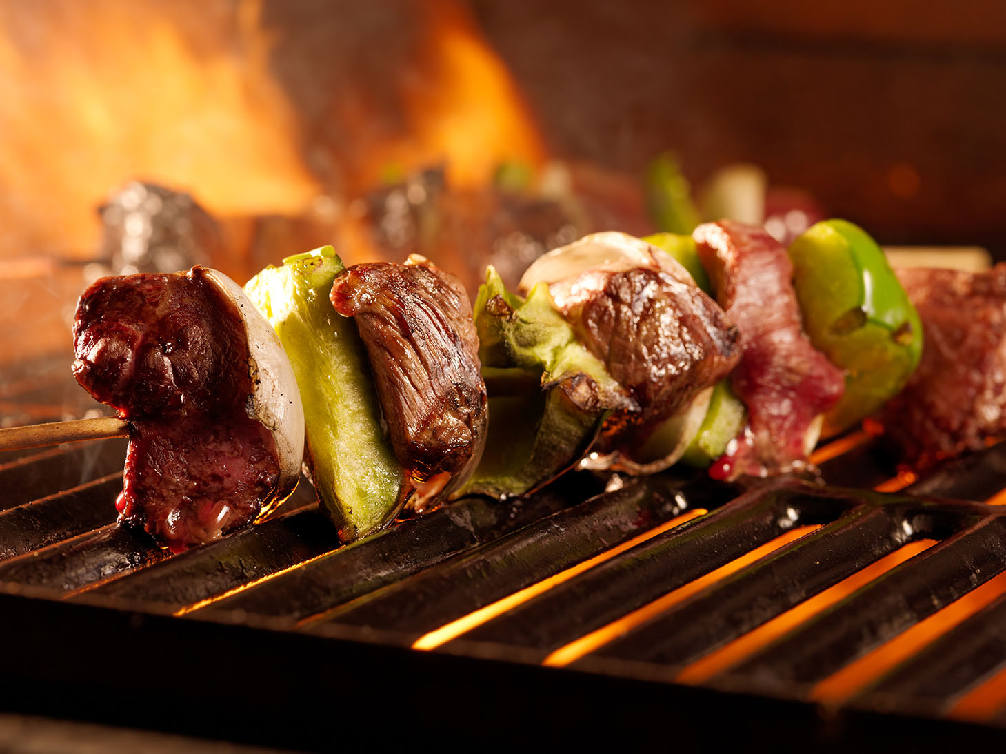 Filet Mignon Kabobs with Garlic Herb Marinade
